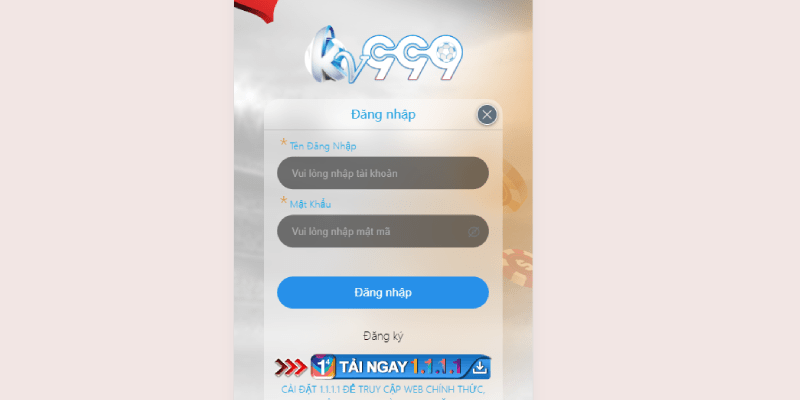 Đăng nhập tài khoản KV999 thường xuyên để nhận nhiều ưu đãi từ nhà cái